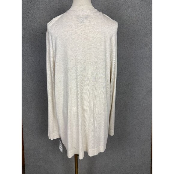 Style & Co Women's Open Front Cardigan Sweater Beige Size XXL New With Tag's. - Picture 5 of 8